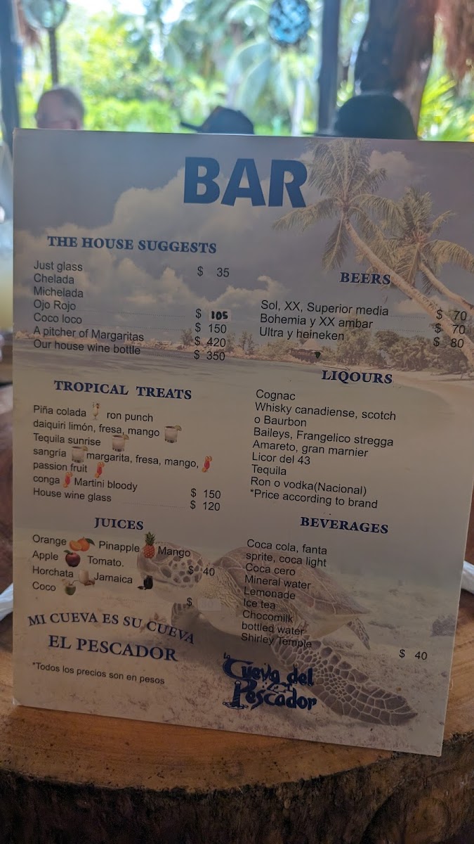 La Cueva del Pescador Menu - Image 6